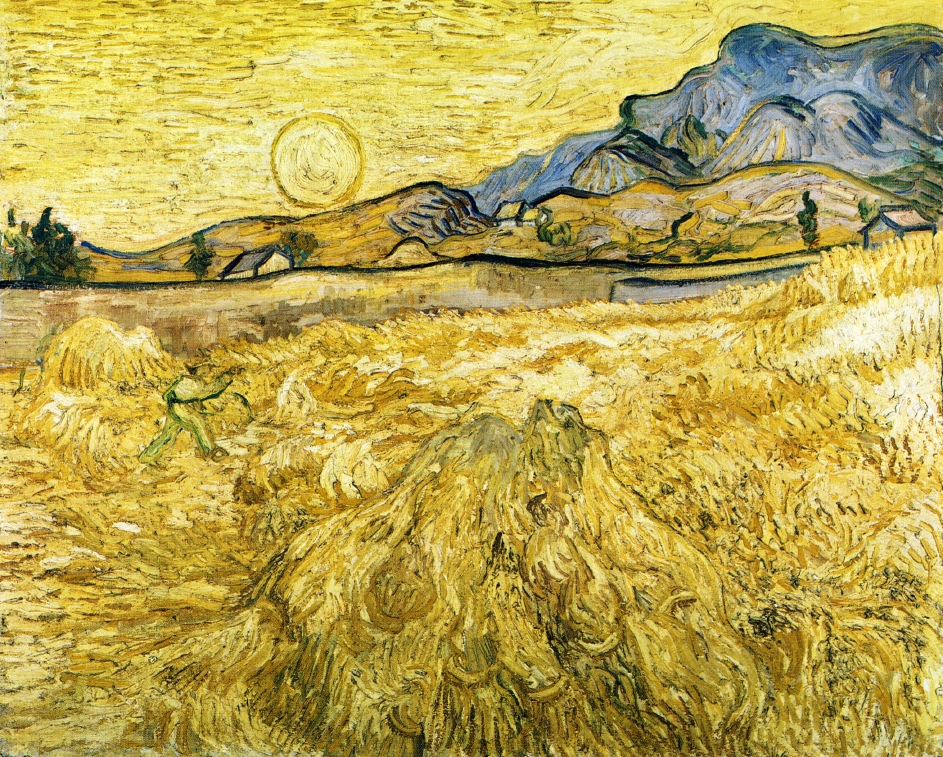 The Reaper - Van Gogh Painting On Canvas